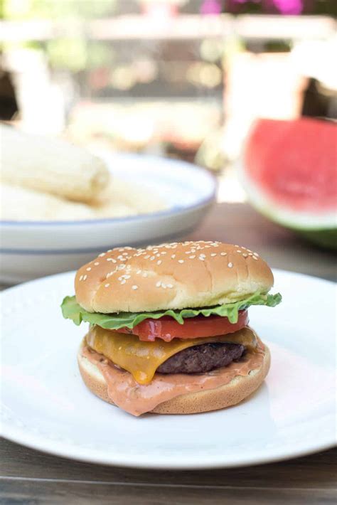 All-American Burger | Valerie's Kitchen