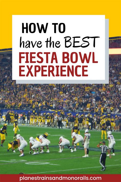 How to Have the Best Fiesta Bowl Experience · Planes, Trains, & Monorails