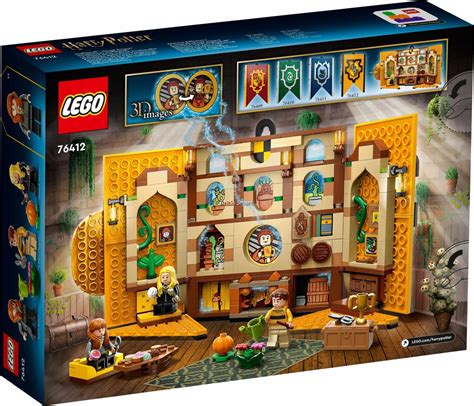 LEGO 76412 Harry Potter Hufflepuff House Banner Building Toy Set