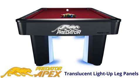 Predator "Apex" - 9 Foot Professional Pool Table • Billiards Direct