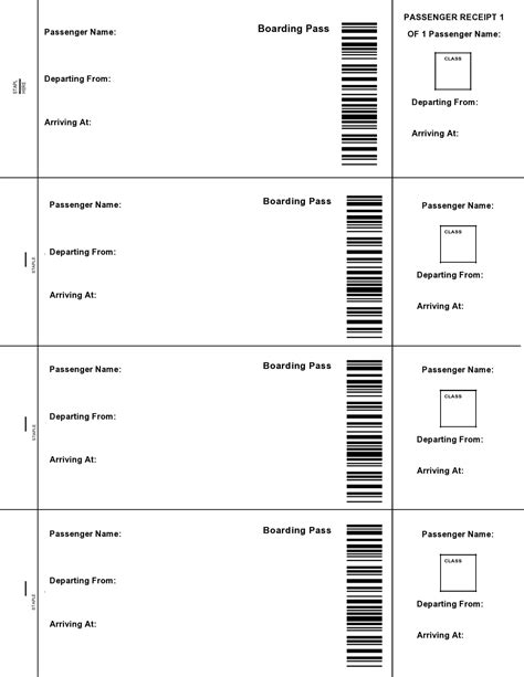 30 Editable Plane Ticket Templates (Word, PDF) - TemplateArchive