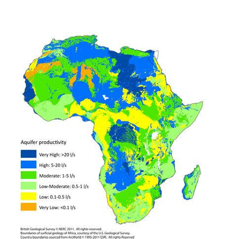 Download groundwater maps of Africa | Groundwater resilience to climate ...