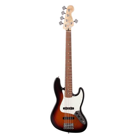 Fender Player 5-String Jazz Bass Guitar, Pau Ferro FB, 3-Tone Sunburst - Toko Alat Musik ...