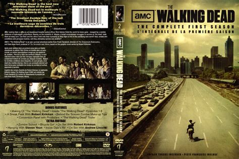 the Walking Dead (Season 1) R1 DVD Cover - DVDcover.Com