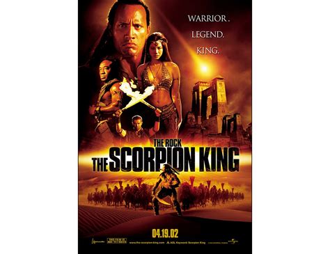 The Scorpion King Movie Poster Print 2002 Action 1 Sheet | Etsy