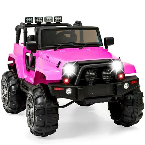 Kids Ride On Jeep Wrangler Spring Suspension 3