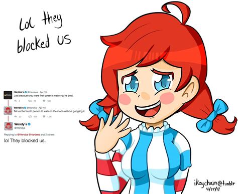 LoL, They Blocked Us - Wendy's | Smug Wendy's | Know Your Meme