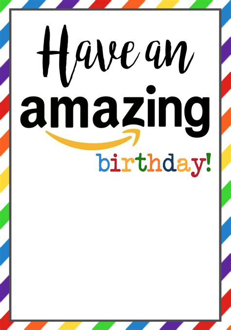 Amazon Gift Card Free Printable - Free Printable Templates