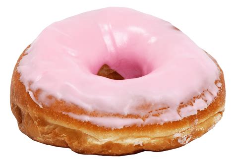 Big Pink Donut transparent PNG - StickPNG