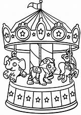 Circus Coloring Pages sketch template