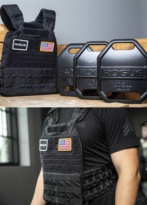 Rogue USA Cast Weight Vest Plates in 2020 | Weighted vest, Weight vest ...