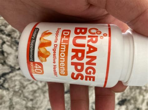 Orange Burps - Target acid reflux safely and naturally