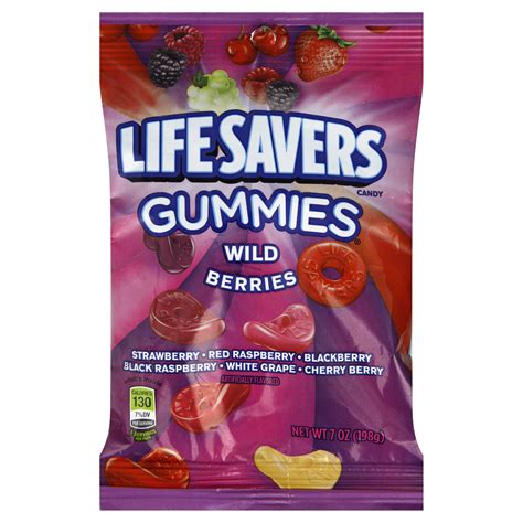 LifeSavers Gummies Candy, Wild Berries, 7 oz (198 g)