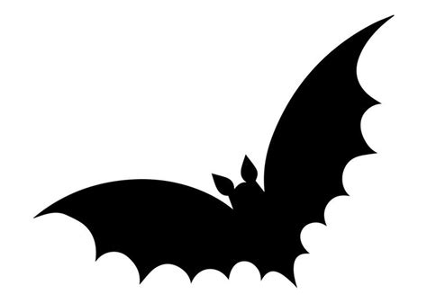 Printable Halloween Bat Template | Halloween printables, Bat printable ...