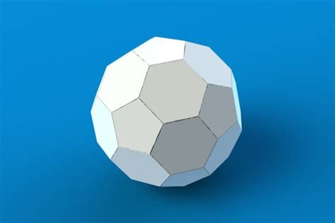 Truncated icosahedron - STL, SOLIDWORKS, Other - 3D CAD model - GrabCAD