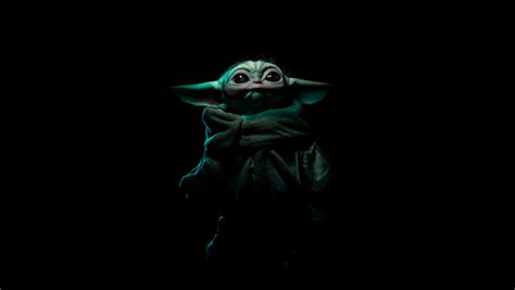 1360x768 Resolution Grogu Baby Yoda Desktop Laptop HD Wallpaper ...