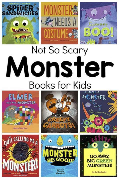 Not So Scary Monster Books for Kids - Preschool Inspirations | Monster book of monsters, Monster ...