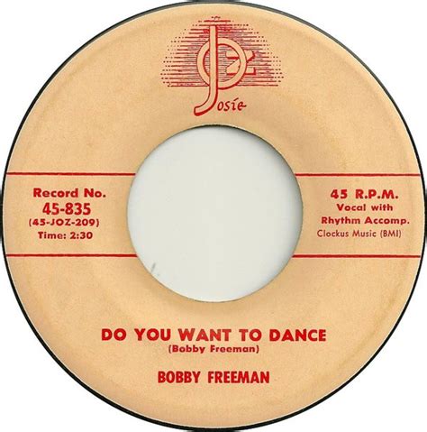 Bobby Freeman - Do You Want To Dance (1958, Vinyl) | Discogs