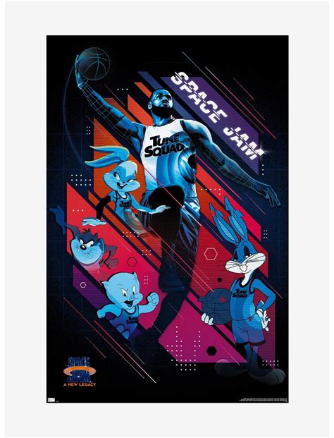 Space Jam: A New Legacy Lebron James Poster | Hot Topic