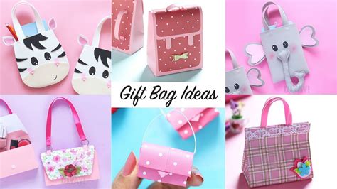 6 Easy Gift Bag Ideas | DIY Gift Bag | Gift Ideas - YouTube