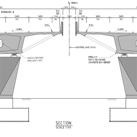 Bridge Cross Section | Download Scientific Diagram