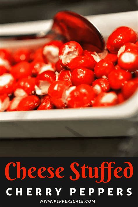 Cheese Stuffed Cherry Peppers - PepperScale