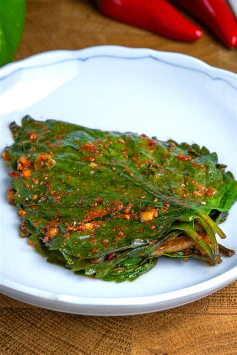 Easy Korean Perilla Leaves Recipe 2023 - AtOnce