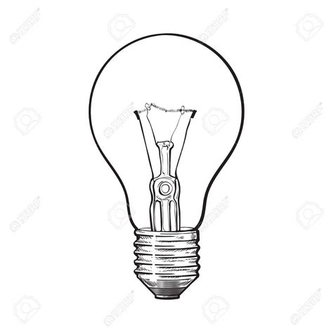 Light Bulb Drawing at GetDrawings | Free download