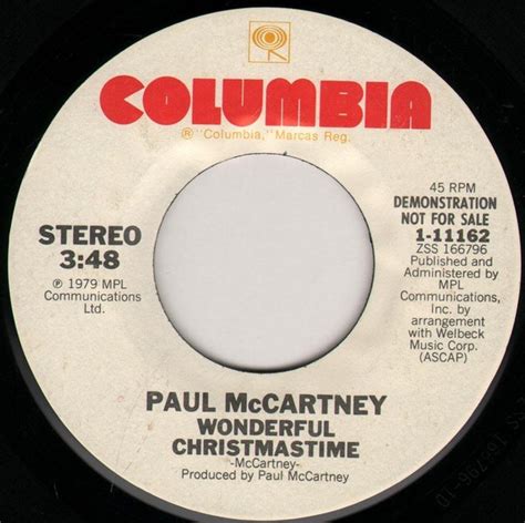 Paul McCartney - Wonderful Christmastime (1979, Vinyl) | Discogs