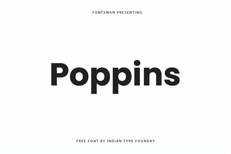 Poppins Font Download - Quick & Free (TTF) | FontSwan