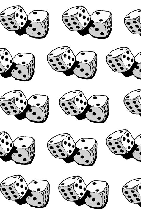 Hand drawn vector drawing of a rolling dice black and white sketch – Artofit