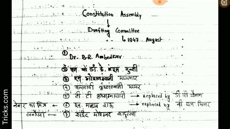 Remember members of drafting Committee of Indian Constitution - hindi ...