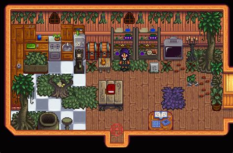 Stardew Valley Farmhouse Interior Design ~ Stardew Farmhouses | Bocadowasubo