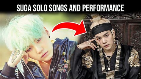 BTS (방탄소년단) Suga Solo Songs Playlists? All BTS Suga Solo Performance - Bangtan Army - YouTube