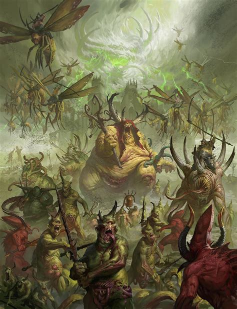 ArtStation - Maggotkin of nurgle, johan grenier | Warhammer fantasy, Warhammer 40k artwork ...