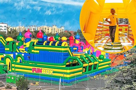 New Inflatable Bounce Park Open At Cape Cod Mall