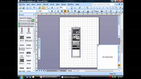 Server Rack Diagram Visio