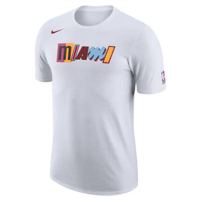 Miami Heat City Edition Men's Nike NBA Logo T-Shirt. Nike NZ