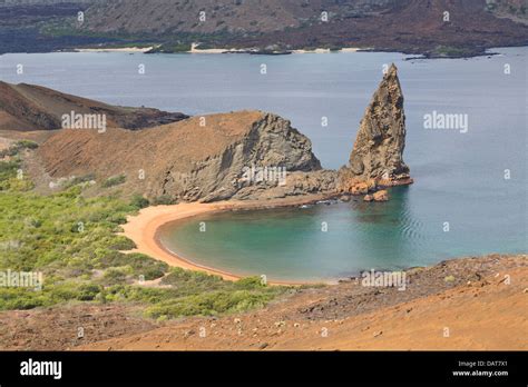 Pinnacle Rock, Bartolome Island, Galapagos Islands, Ecuador Stock Photo - Alamy