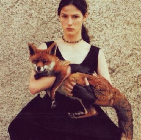 Juergen Teller, Vogue Italia November 1997 | Fox, Animals, Moon palace