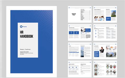 HR / Employee Handbook Template #309284 - TemplateMonster