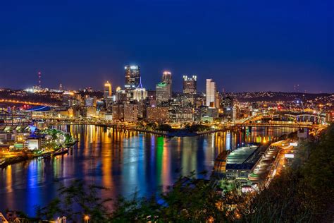 Pittsburgh Skyline Wallpapers - Top Free Pittsburgh Skyline Backgrounds ...