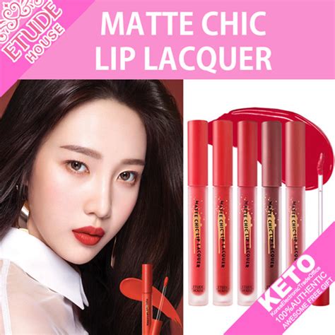 Qoo10 - [Etude House] 💋 Matte Chic Lip Lacquer/red velvet tint/lip tint ...