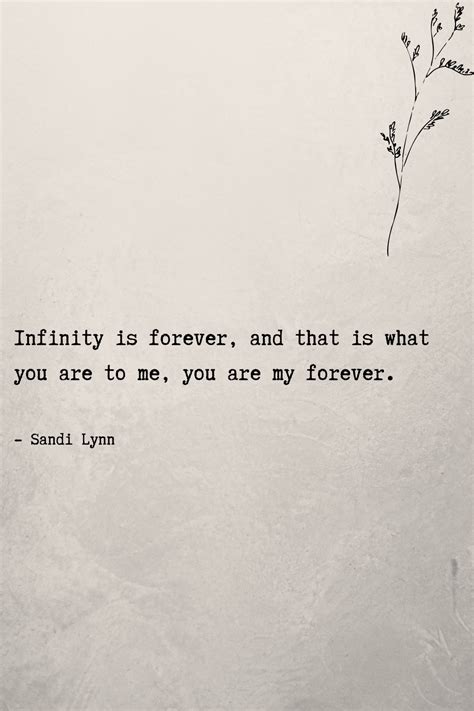 Infinity is Forever | Love Quotes