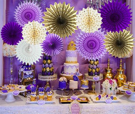 Buy Graduation Decorations Purple Gold 2023/Purple Graduation Party Decorations/Purple Gold Baby ...