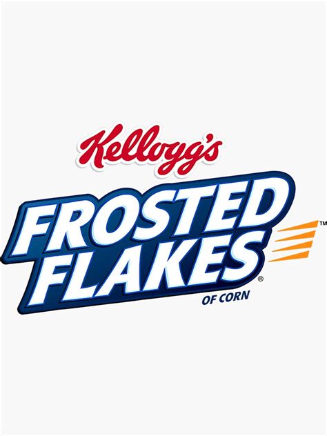 "Kellogg's Frosted Flakes Logo" Sticker for Sale by totalindicator8 ...