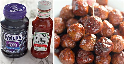 Heinz Chili Sauce Meatball Recipe at Arnetta Begay blog