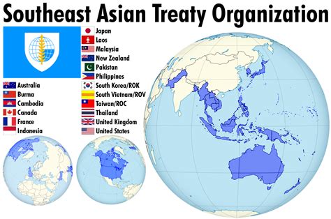 SEATO if it had been as successful as NATO : r/imaginarymaps