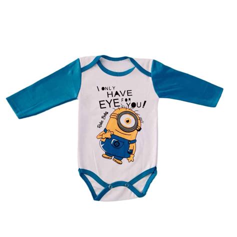 Set of 3 Newborn Baby Clothes Model Minion - ShopiPersia