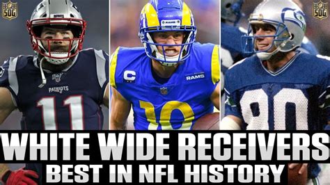 NFL Top 10 Best White Wide Receivers of All-Time - SOG Sports